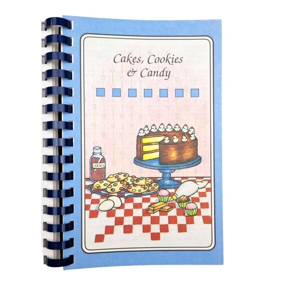 Vintage Cookbook Blue Cross Shield Kansas Taste Of Blues Employee Recipes 1992 - Picture 4 of 9